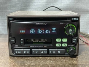 Kenwood GX-505C 2DIN CD Cassette Deck Player funcionando - Imagen 1 de 7