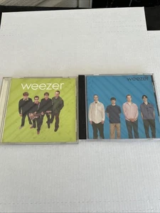 Weezer 2 CD Lot Blue Album and Green Album - Foto 1 di 4