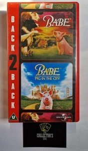 Babe & Babe Pig In The City Double Pack Movie VHS - MCA Universal. - Picture 1 of 4