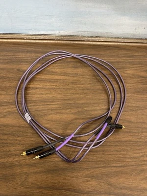 Rare Nordost Purple Flare Leif RCA Interconnect 2 M  Cables - Image 1 of 4