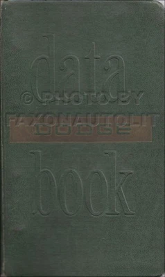 1953 Dodge Car Data Book Fatti Album Opzioni Accessori - Immagine 1 di 2