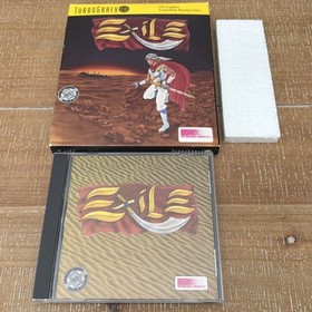 Exile (NEC TurboGrafx-16 CD) CIB w/Manual, Case Complete In Box Very Good Mint D