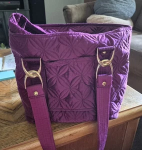 Donna Sharp Handbag Magenta Leah Tote item 25186 - Picture 1 of 5