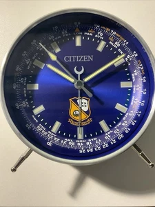 Reloj de escritorio Citizen Blue Angels esfera 6" diámetro alarma (CC2301-GWP C4 455127)  - Imagen 1 de 1
