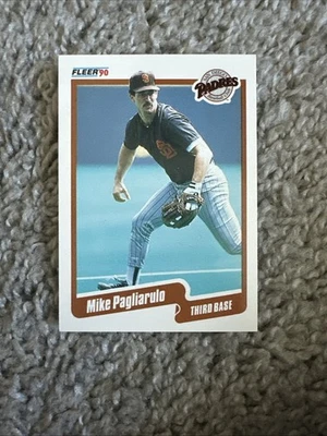 1990 Fleer - Mike Pagliarulo #163 - Image 1 of 2