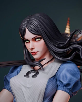 ABE3D Alice Liddell Fan Art 3D Resin Multi Scale NSFW Figure - Image 1 of 4
