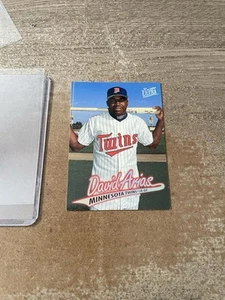 1997 Fleer Ultra DAVID ORTIZ Arias Rookie Card Twins #518 Red Sox RC HOF - Picture 1 of 2