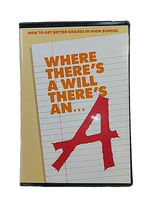 Where There's A Will There's An A High School Retention Training Program VHS VCR - Image 1 of 4