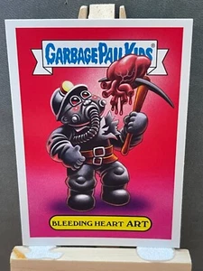 Garbage Pail Kids Sticker Revenge Of Oh The Horror-Ible 9b Bleeding Heart Art - Picture 1 of 2