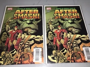 WORLD WAR HULK AFTERSMASH #1-Greg Land/MARVEL Comics-WARBOUND (X2 Copies) - Picture 1 of 3
