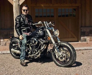 Bruce Springsteen singer musician motorcycle photo press photograph - Picture 1 of 1