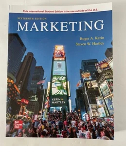 Marketing 16th Edition Paperback Like New For International Students Book - Picture 1 of 2