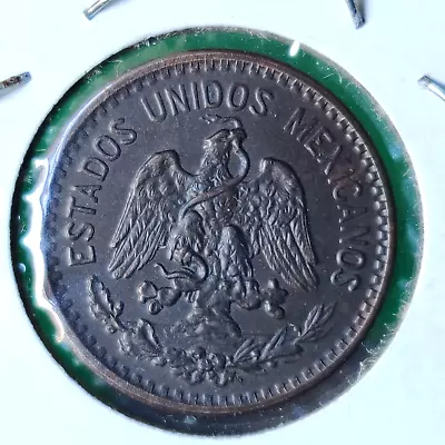MEXICO 1 Centavo 1912 Brown Unc - Image 1 of 4