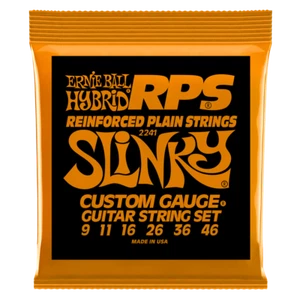 Cuerdas de guitarra eléctrica Ernie Ball RPS híbrido slinky 09-46 enrolladas de níquel 2241 - Imagen 1 de 2