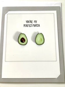 Valentine’s Day Card by Paperchase…You’re my perfect match…Blank inside - Picture 1 of 5