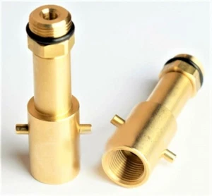 M22 (21.8) UK Bayonet LPG Filling Point extension Adapter BRASS AUTOGAS GPL - Picture 1 of 1
