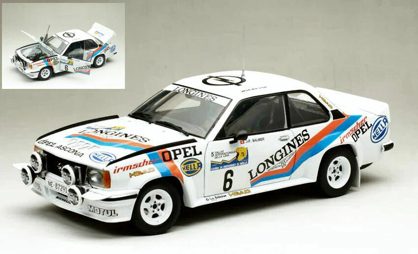 Opel Ascona B 400 #6 Rally Int.lana 1982 P. Balmer / F. Cavalli 1:18 Model 5377 - Immagine 1 di 1
