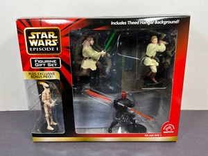 Star Wars Episode I FIGURINE GIFT SET Applause Figure Darth Maul Obi Wan Qui Gon - Picture 1 of 10