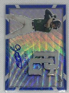2021 LEAF PERFECT GAME METAL BLUE WAVE REFRACTOR GAVIN TURLEY RC AUTO # 8/9