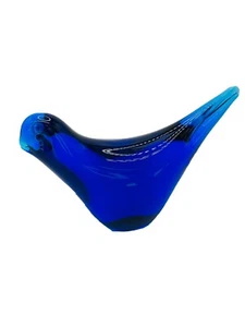 GANZ Glass Blue Bird - Picture 1 of 8