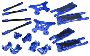 Blue Complete Suspension Upgrade Kit for Traxxas Sledge 4WD 1/8 Scale - Picture 1 of 1