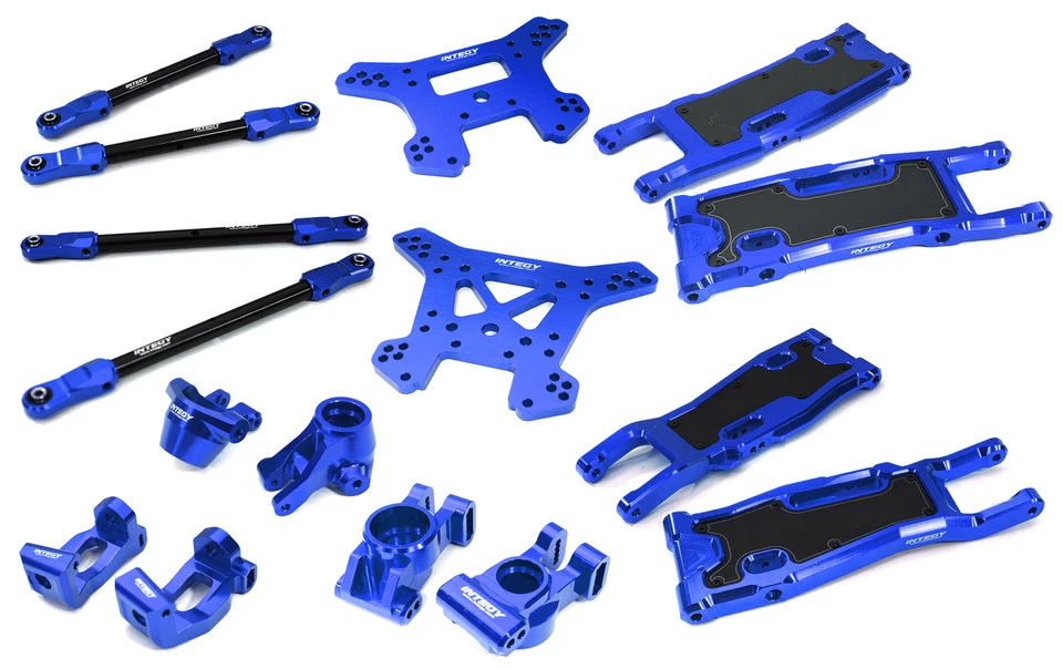 Blue Complete Suspension Upgrade Kit for Traxxas Sledge 4WD 1/8 Scale - Image 1 of 1