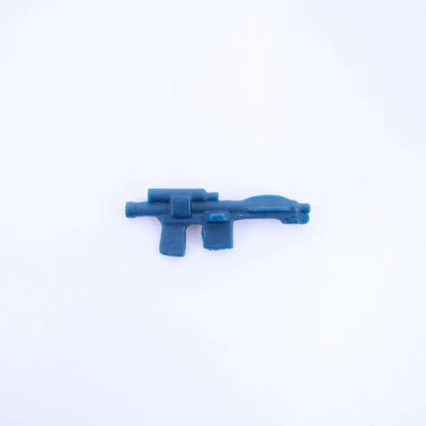 Vintage 1980 Kenner Star Wars Original Weapon Accessory Imperial Blaster M2 Blue Cover