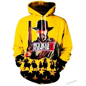 GAMER’S Unisex 3D Cosplay Printed Long Sleeve Hoodie -New - Sweatshirt - Picture 1 of 12