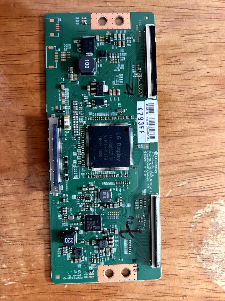 6871L-4293FF TCON BOARD FOR LG 43UH610 - Image 1 of 1