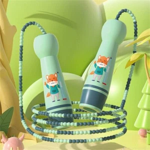 Adjustable Child Jumping Rope Cotton Rope Kids Jump Rope Sport Fitness - Picture 1 of 19