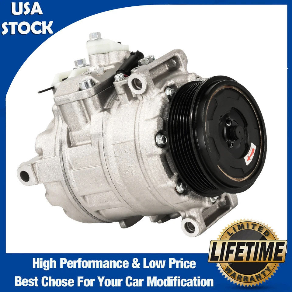 A/C Compressor For 2003-2006 For Mercedes-Benz CLK500 Mercedes-Benz CL500 5.0L - Image 1 of 4