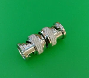 (1 PC) Connettore giunzione BNC maschio a BNC maschio - Venditore USA - Foto 1 di 2