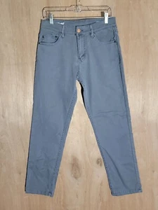 mugsy logans jeans mens size 30x30 slim straight stretch denim gray blue - Picture 1 of 11