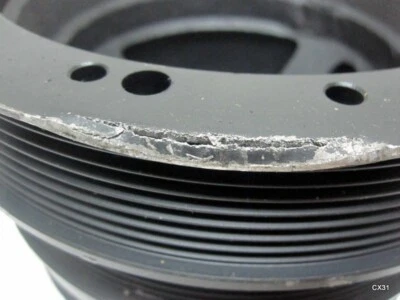 ПОВРЕЖДЕННЫЙ балансировщик гармоник 12603916 для Cadillac CTS 2011-2015 годов выпуска - Изображение 1 из 4