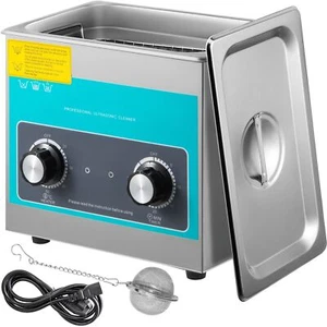 VEVOR Knob Ultrasonic Cleaner 3L 40kHz Ultrasonic Cleaning Machine Knob Control - Picture 1 of 1