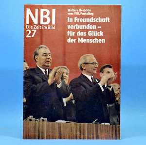 DDR NBI 27 1971 Kiel U-Boote VIII. Parteitag SED Dynamo Dresden Luna WBK O - Bild 1 von 1
