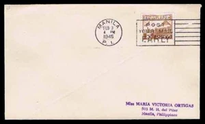 FILIPINAS OCUPADAS 1945 #N25 FRANQUEO - CV$18,00 (ESP#4620) - Imagen 1 de 1