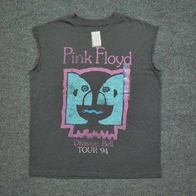 Pink Floyd Tank Top Mens Large Grey Division Bell Concert Tour Hybrid Apparel - Image 1 of 4