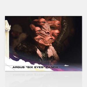 2018 ARGUS "SIX EYES" PANOX COUNTDOWN TO SOLO A STAR WARS STORY TOPPS CARD #14