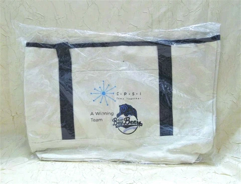 Mobile BayBears Canvas Tote Bag MLB Minor League CPSI A Winning Team New Cover