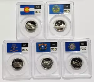 2006-S State Label - Proof Quarter Set - PCGS PR69DCAM - Nice Set! S1 - Picture 1 of 12