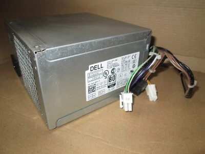 Fuente de alimentación torre Dell 9020 T1700 con PCI-E 6 pines 365W 0T1M43 T1M43 D365EM-00 Foto 1 de 2
