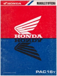 Manuale di Officina completo Honda Bicicletta elettrica PAC16y RACOON - Picture 1 of 1