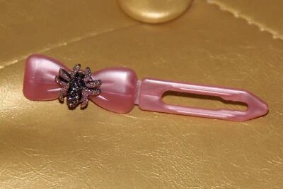 S-2196 Angeldog Hundefellspange Haarschleife fester Halt Haarspange Hund groß