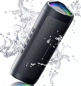 Portable Bluetooth Speaker - HD Sound, IPX5 Waterproof, 20H Playtime, TWS - Picture 1 of 11