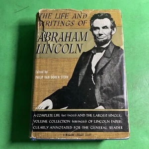 Modern Library: Life & Writings of Abraham Lincoln - Philip van Doren Stern/ AEW - Picture 1 of 11