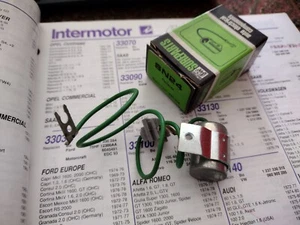 CONDENSADOR BOSCH - SE ADAPTA A: OPEL MANTA & ASCONA & RECORD & VAUXHALL CAVALIER (1975-) - Imagen 1 de 1