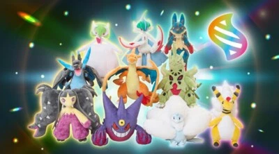 Pokemon Center Original Mega Evolución Peluche Muñeca Japón Nuevo 2025 Foto 1 de 4