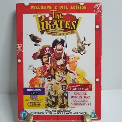 The Pirates In an Adventure with Scientists 2 Disc Edition (Dvd, 2012) Region 2 - Image 1 of 4