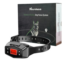 [Houndware] Outdoor Wireless GPS Dog Fence - Invisible, Wide Range, IPX7